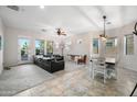 Spacious living area with seating and dining area at 6202 E Mckellips Rd # 310, Mesa, AZ 85215