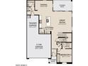 Main floor features open kitchen, great room, and bedroom at 24240 W Bowker St, Buckeye, AZ 85326