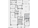 Open floor plan with gourmet kitchen, 3-car tandem garage, and covered outdoor living at 20490 E Via De Colina Pl, Queen Creek, AZ 85142