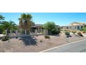 One-story home with a gated entry and desert landscaping at 15615 E Telegraph Dr, Fountain Hills, AZ 85268
