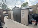 Spacious storage shed with double doors at 4255 N 67Th Ln, Phoenix, AZ 85033