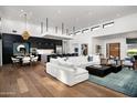 Bright, open floorplan seamlessly connecting the living and kitchen areas at 6201 E Calle Redonda --, Scottsdale, AZ 85251