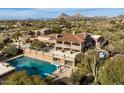 Luxury estate with large pool and mountain views at 23036 N Via Ventosa Dr, Scottsdale, AZ 85255