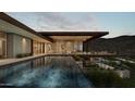 Luxury home with infinity pool and mountain views at 41521 N 75Th Pl, Cave Creek, AZ 85331