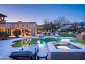 Expansive backyard with pool and spa at 24546 N 91St St, Scottsdale, AZ 85255