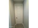 White interior door with raised panels at 3393 W Tyson Rd, San Tan Valley, AZ 85144