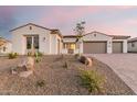 Beautiful desert landscaping surrounds this home at 17871 E Paria Canyon Dr, Rio Verde, AZ 85263