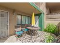 Outdoor patio with seating area and plants at 6565 N 19Th Ave # 21, Phoenix, AZ 85015