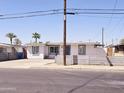 Cute single story home with modern gray fence at 206 N 5Th St, Avondale, AZ 85323