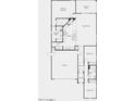 Open floor plan with 3 bedrooms, 2 bathrooms, and a covered patio at 36503 W San Ildefanso Ave, Maricopa, AZ 85138
