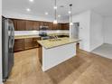Spacious kitchen featuring an island and stainless steel appliances at 2199 E Gillcrest Rd, Gilbert, AZ 85298