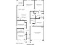 First-floor plan showcasing a 4-bedroom home at 5769 E Clandestine Dr, San Tan Valley, AZ 85140