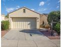 Single-story home with attached garage and landscaping at 12956 W El Sueno Ct, Sun City West, AZ 85375