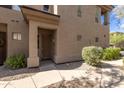 Private entrance with well-maintained landscaping at 16420 N Thompson Peak Pkwy # 2041, Scottsdale, AZ 85260