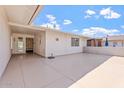 Covered front entry with a private door to the home at 12935 W Desert Glen Dr, Sun City West, AZ 85375