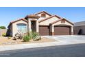 Single-story house with two-car garage and desert landscaping at 786 W Jahns Dr, Casa Grande, AZ 85122