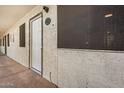 Apartment building hallway with white walls and a door at 18202 Cave Creek Rd # 151, Phoenix, AZ 85032