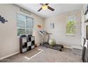 Room with treadmill, exercise ball and storage, ideal as home gym at 21048 W Coronado Rd, Buckeye, AZ 85396