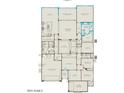 Spacious floor plan with open concept living, large kitchen, and owner's suite at 25952 S 224Th Pl, Queen Creek, AZ 85142