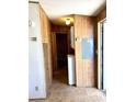 Laundry area with stackable washer and dryer at 535 S Alma School Rd # 21, Mesa, AZ 85210