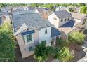 Beautiful aerial view of a townhome in a neighborhood at 4249 E Milky Way, Gilbert, AZ 85295