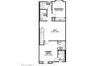 Two-story home floor plan featuring primary suite, loft, and two bedrooms at 28064 N 28Th Ln, Phoenix, AZ 85085