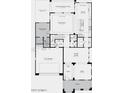 Two-story home floor plan, six bedrooms, and covered outdoor living at 20578 E Via De Colina --, Queen Creek, AZ 85142