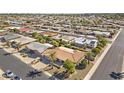 Aerial view showcasing home's location in community at 4019 E Calypso Ave, Mesa, AZ 85206