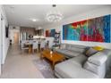 Open concept living and kitchen area with modern furnishings at 7180 E Kierland Blvd # 314, Scottsdale, AZ 85254
