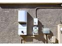 Solar panel system installed on the exterior wall at 4321 E Desert Sky Ct, Cave Creek, AZ 85331