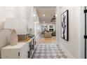 Stylish entryway looking toward the living room at 8014 E Del Tesoro Dr, Scottsdale, AZ 85258