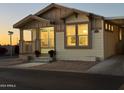 Welcoming exterior with front porch and street view at 9302 E Broadway. -- # 147, Mesa, AZ 85208