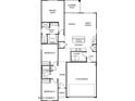 One story floor plan with 3 bedrooms, 2 baths and 2 car garage at 17323 W Sanna St, Waddell, AZ 85355