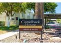 Camelback House Condominiums sign at 4630 N 68Th St # 248, Scottsdale, AZ 85251