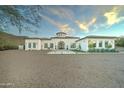 Stunning Spanish-style home with a charming courtyard and mountain views at 3923 W Fox Rd, Laveen, AZ 85339