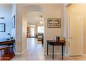 Bright entryway with view into living room and hardwood floors at 20391 N 53Rd Ave, Glendale, AZ 85308