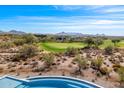 Stunning aerial view of property, showcasing the beautiful landscape at 9989 E Aleka Way # 337, Scottsdale, AZ 85262