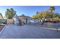 Single-story home with a gravel front yard and mature tree providing shade at 8836 N 28Th Dr, Phoenix, AZ 85051