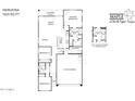 1523 sq ft floor plan, 3 bedrooms, 2 baths, 2-car garage at 18197 W Cielo Grande Ave, Surprise, AZ 85387