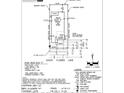 Site plan showing home placement on lot with setbacks and easements at 4065 E Ghost Flower Ln, San Tan Valley, AZ 85140