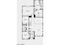 Second floor plan with primary suite, bedrooms, and loft at 7646 W Crabapple Dr, Peoria, AZ 85383