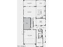 First floor plan showcasing kitchen, dining, and bedrooms at 7646 W Crabapple Dr, Peoria, AZ 85383