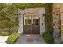 Elegant gated entry to a private estate at 42383 N 111Th Pl, Scottsdale, AZ 85262