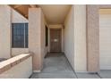 Front entry with security door and tile flooring at 2164 S Catarina --, Mesa, AZ 85202