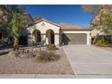 Beautiful curb appeal with a two car garage at 42488 W Lucera Ct, Maricopa, AZ 85138