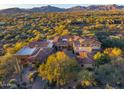 Luxury estate home with mountain views and a large backyard at 10612 E Winter Sun Dr, Scottsdale, AZ 85262