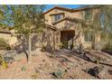 Two-story house with attractive landscaping and garage at 26853 N 176Th Dr, Surprise, AZ 85387