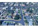 Aerial view of property and surrounding homes at 4002 N 44Th Pl, Phoenix, AZ 85018