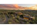 Luxury estate home with scenic mountain views and a large, private lot at 9743 E Madera Dr, Scottsdale, AZ 85262