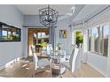 Breakfast nook with glass table and access to backyard at 15912 W Central St, Surprise, AZ 85374